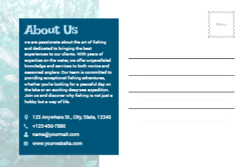 Animal&pets-company-postcard-15 Back