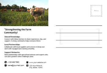 Animal&pets-company-postcard-21 Back
