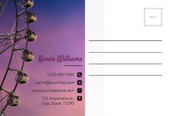 entertainment-postcard-3 Back