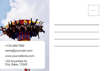 postcard-606 Back