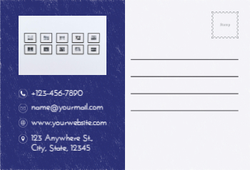 postcard-832 Back