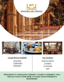 Hotel Flyer