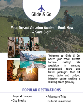 Travel the World Flyer