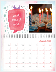 Colorful birthday
