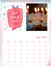 Colorful birthday