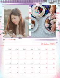 Colorful birthday