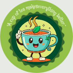 Smiling Coffee Buddy Front