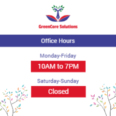 Business Hours Sign Front