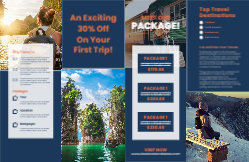 Travel Brochure Back
