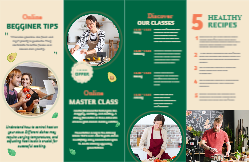 Education & Training Brochure Back