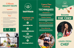 Education & Training Brochure Front