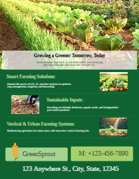 Farmfinity Flyers Front