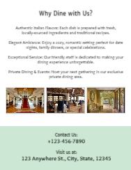 Hotel Flyer Back