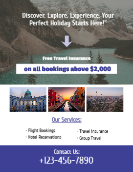 Travel Flyer Back