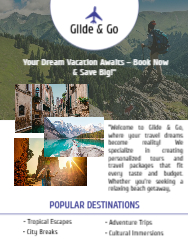 Travel Flyer Front